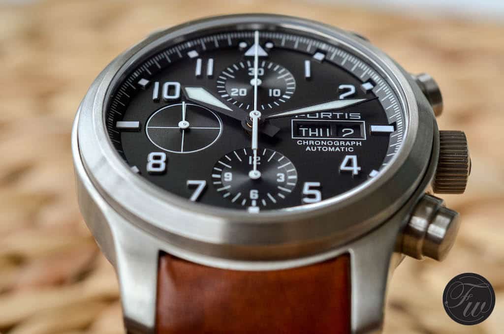 ortis aeromaster steel chronograph