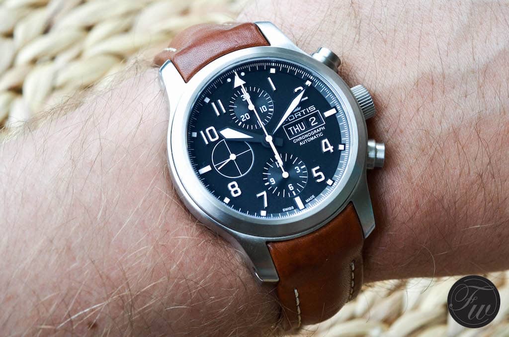 ortis aeromaster steel chronograph