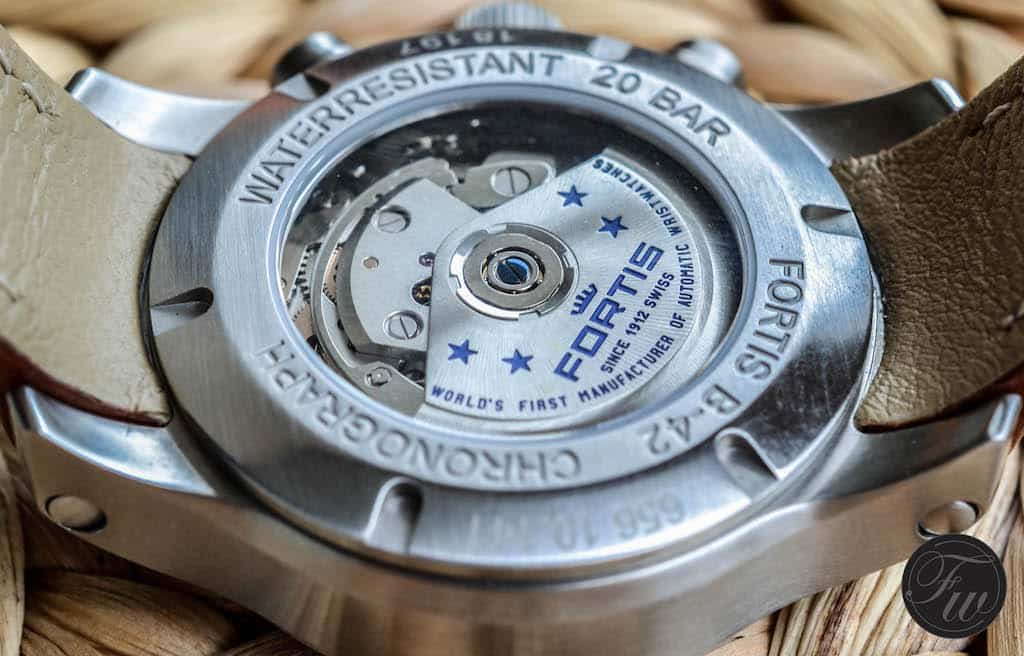 ortis aeromaster steel chronograph