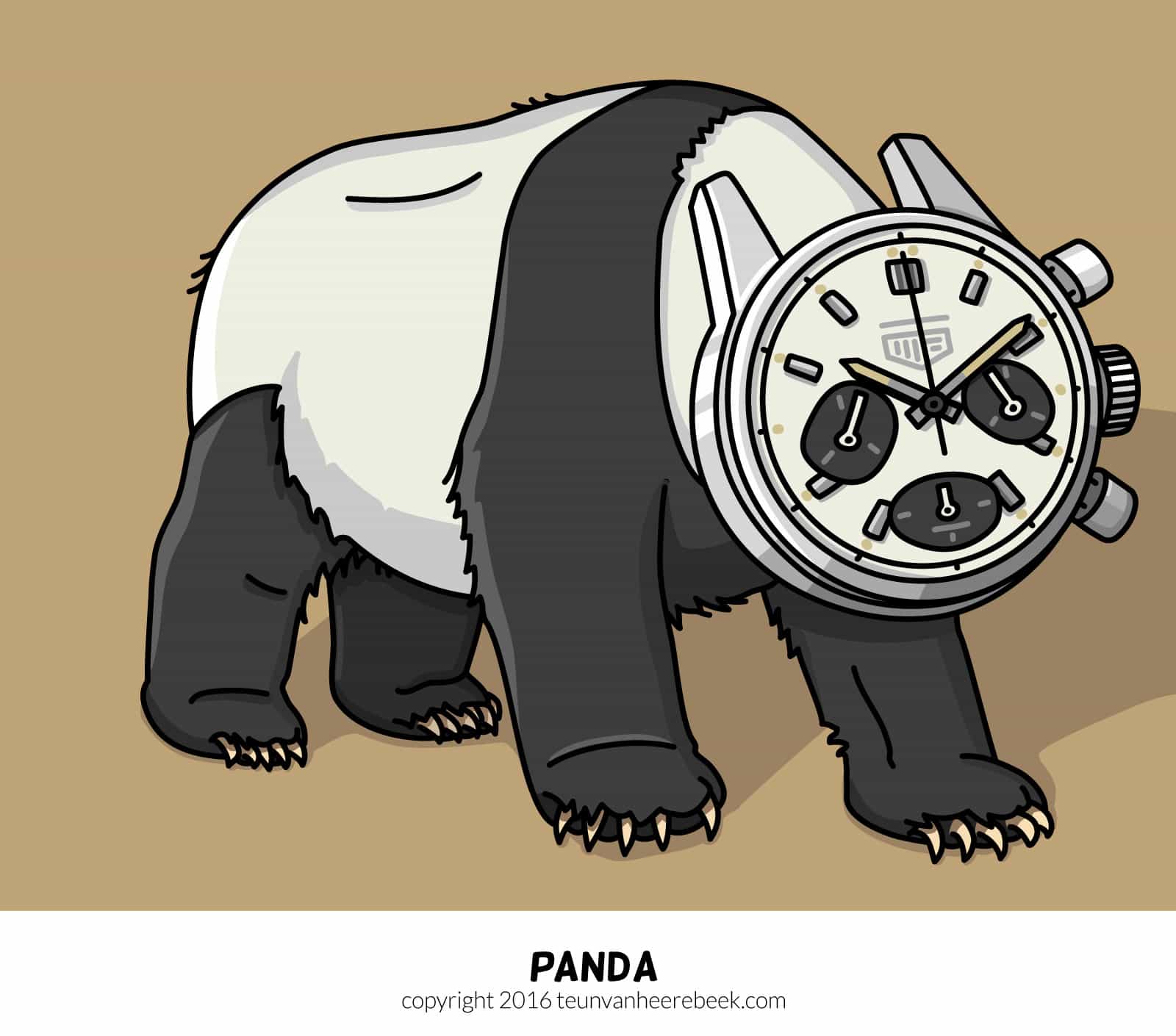 Panda dial