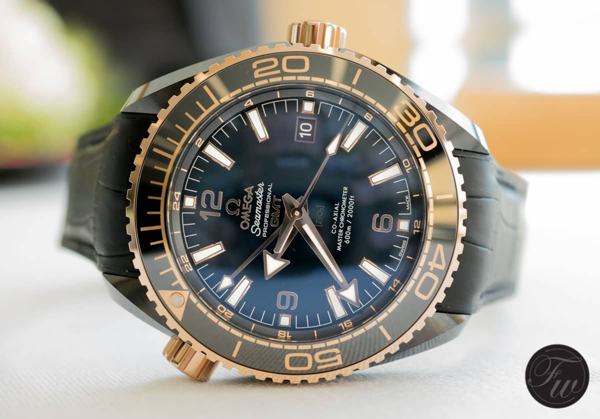 Omega Seamaster Planet Ocean Deep Black