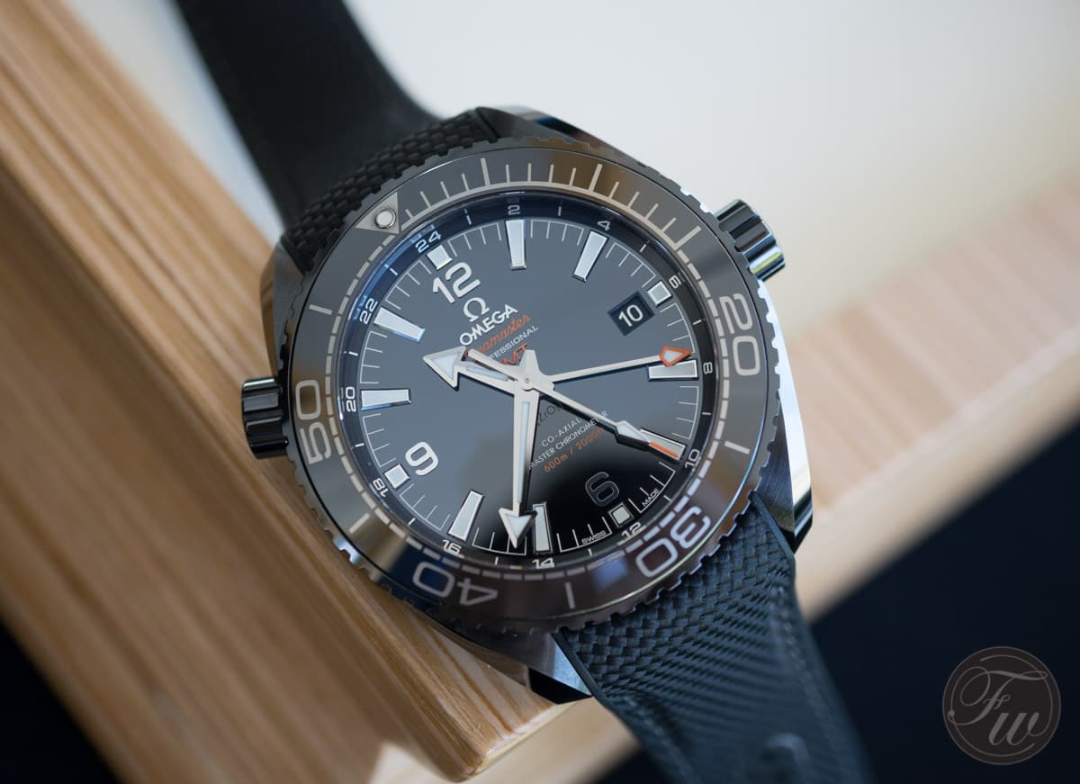 Omega Seamaster Planet Ocean Deep Black