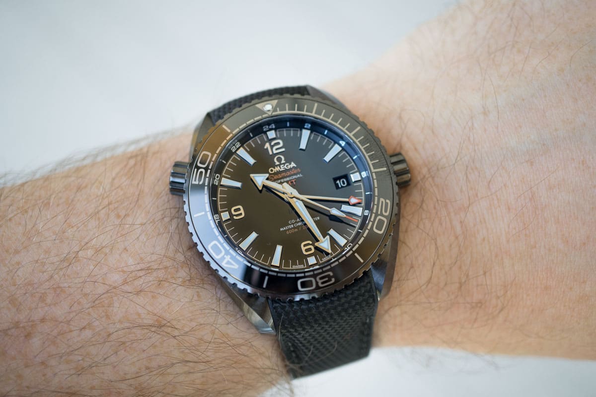 Omega Seamaster Planet Ocean Deep Black