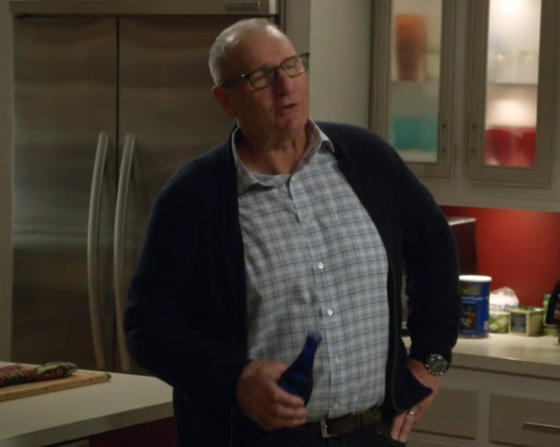 Ed O'Neill Wearing a Speedmaster