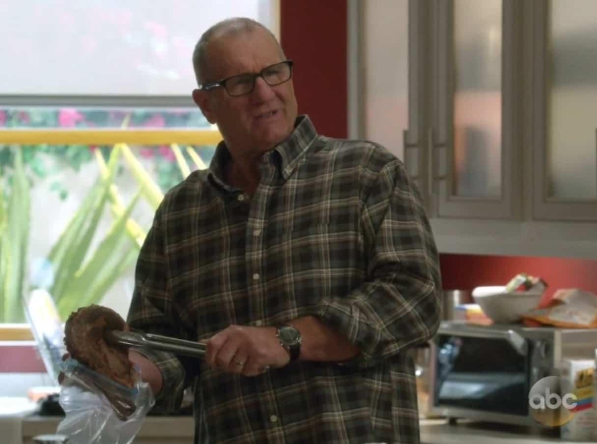 Ed O'Neill Wearing a Speedmaster