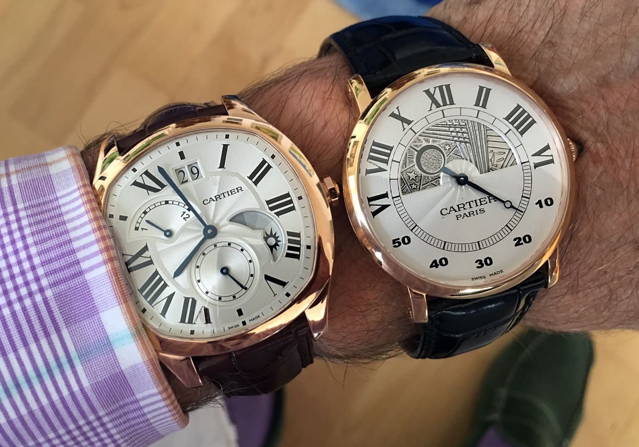 - The Drive- and 42mm Rotonde de Cartier -