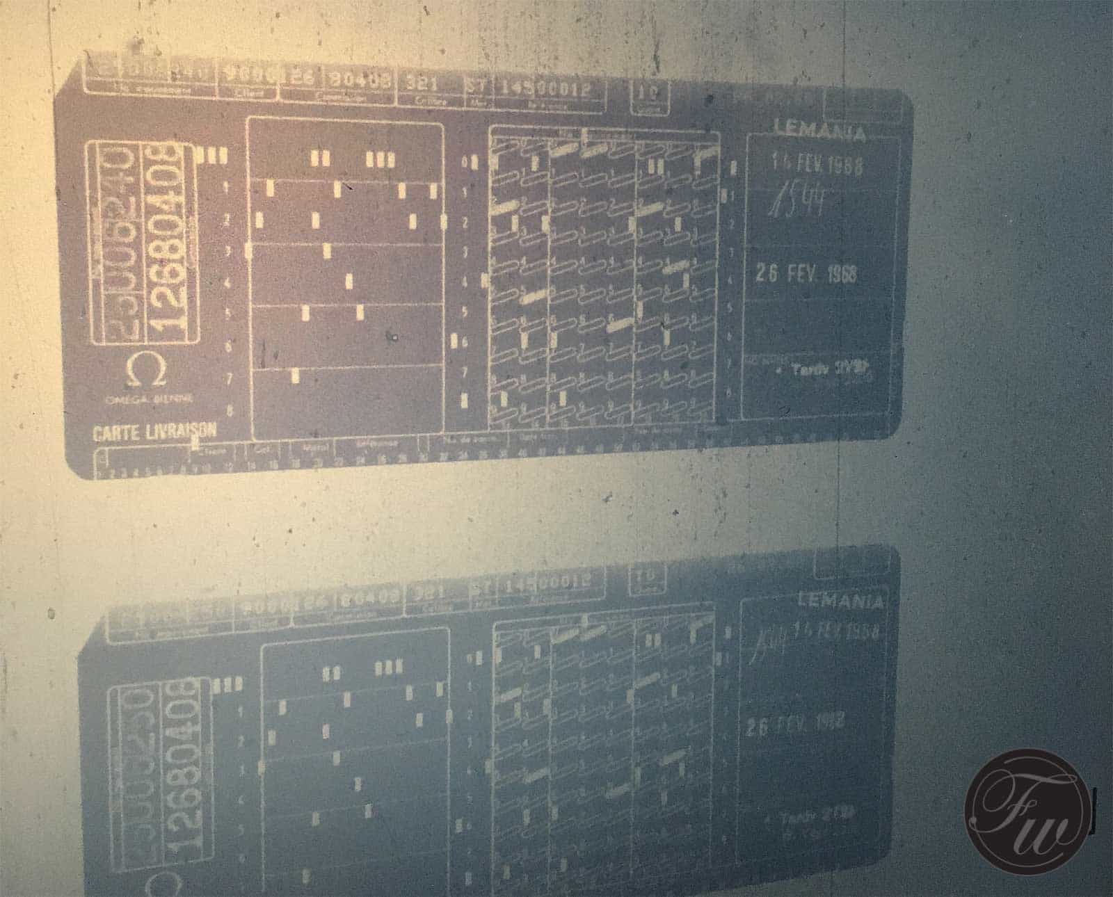 Omega Extract of the Archives