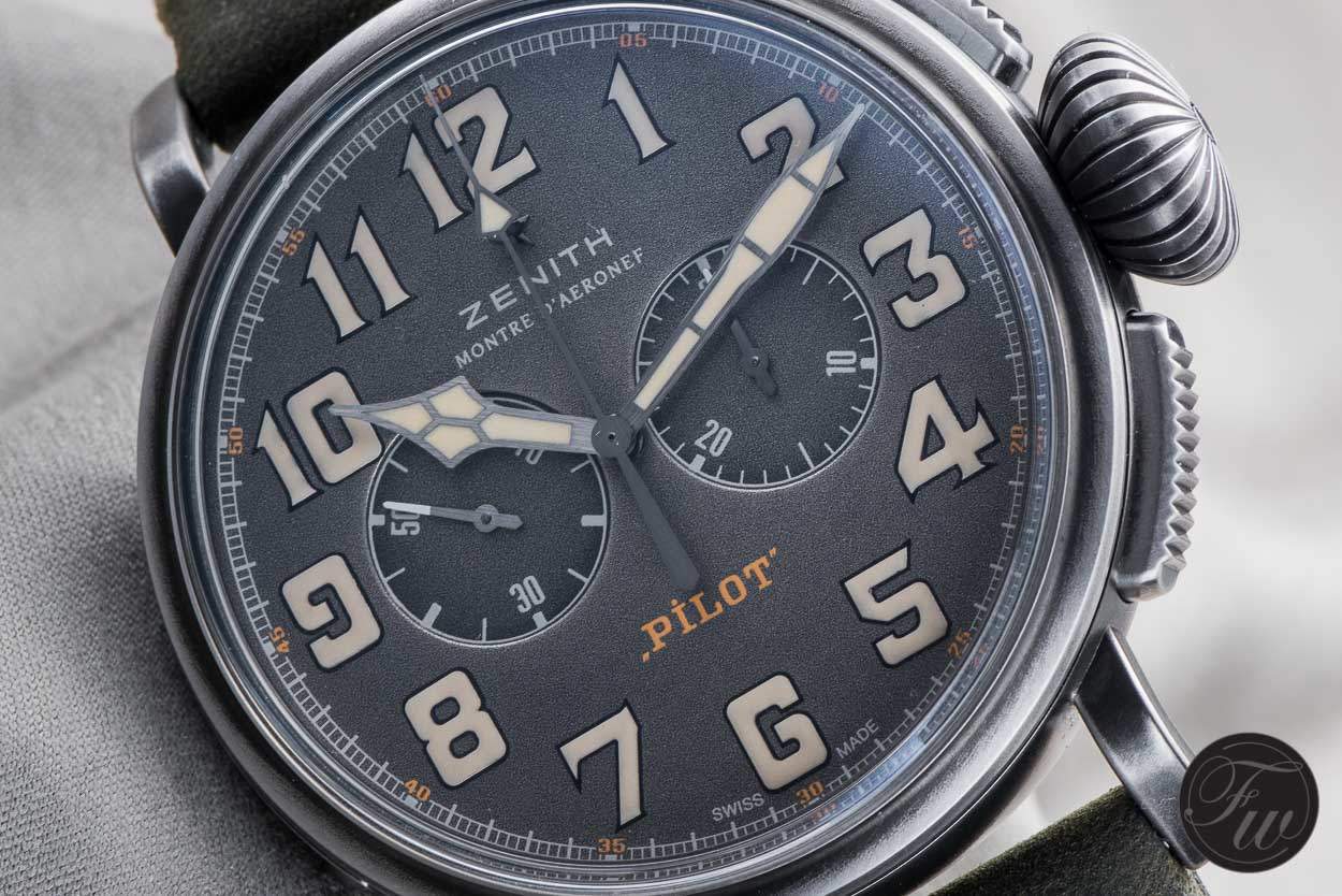 Zenith Heritage Pilot Ton-up