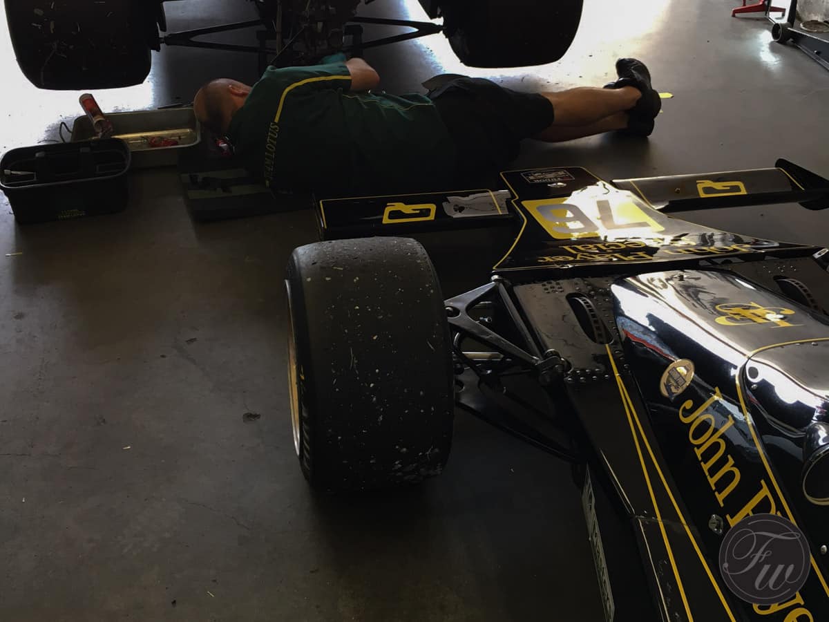 Lotus technician