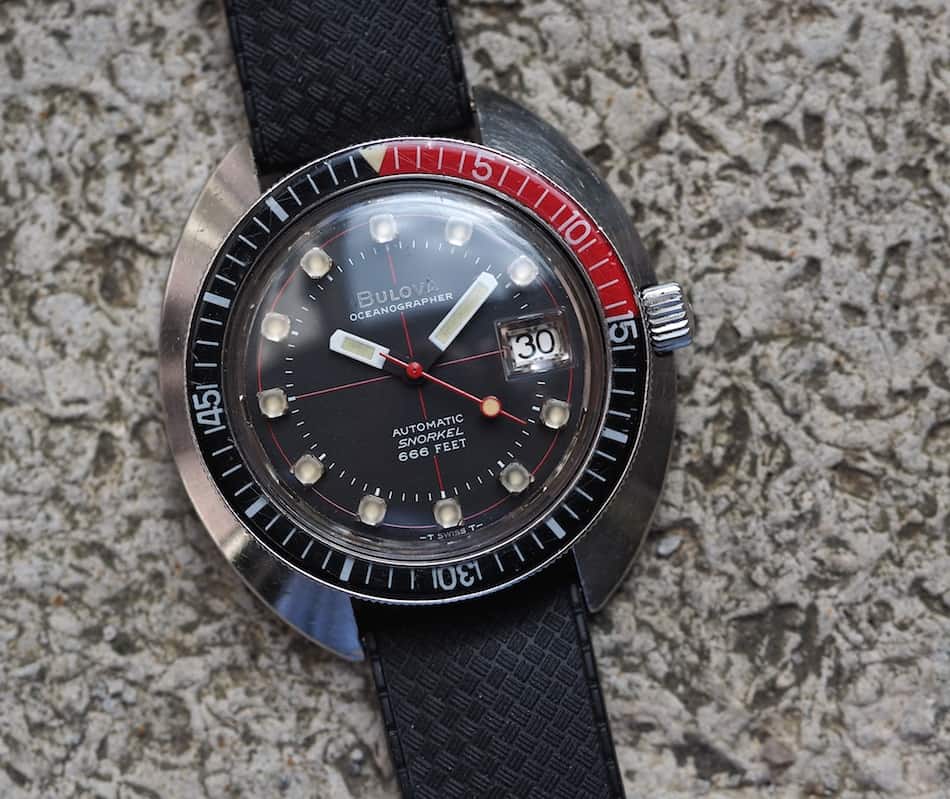 Bulova Oceanographer Snorkel 666