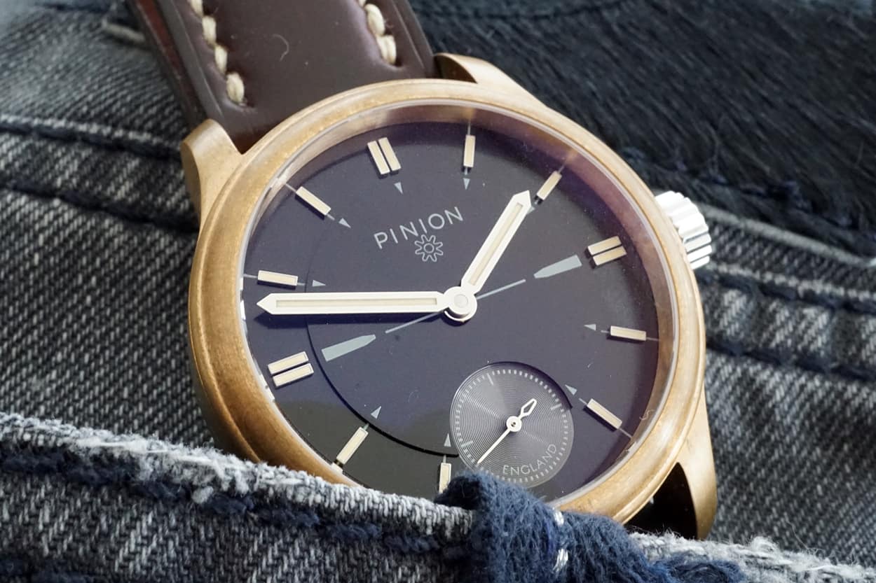 Bronze watch - Pinion Pure