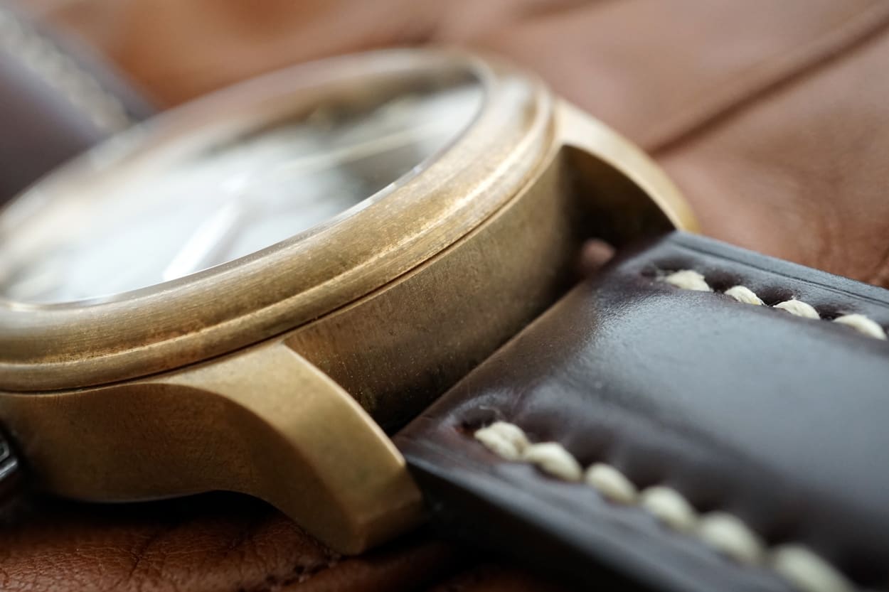 Bronze watch - Pinion Pure