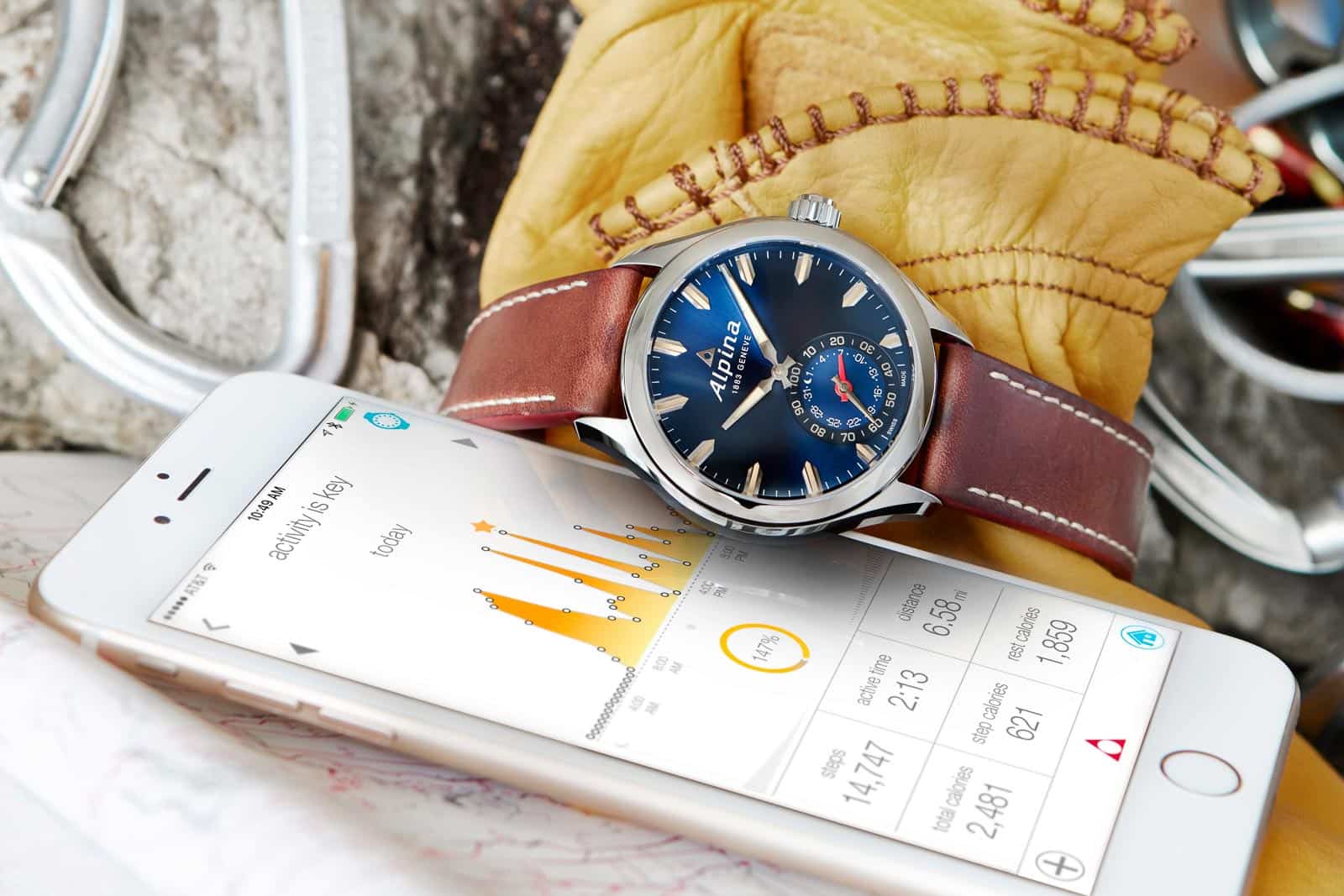 Blue Alpina Horological Smartwatch