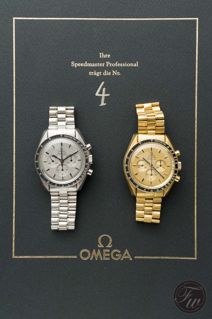 Speedmaster Moonwatch in gold