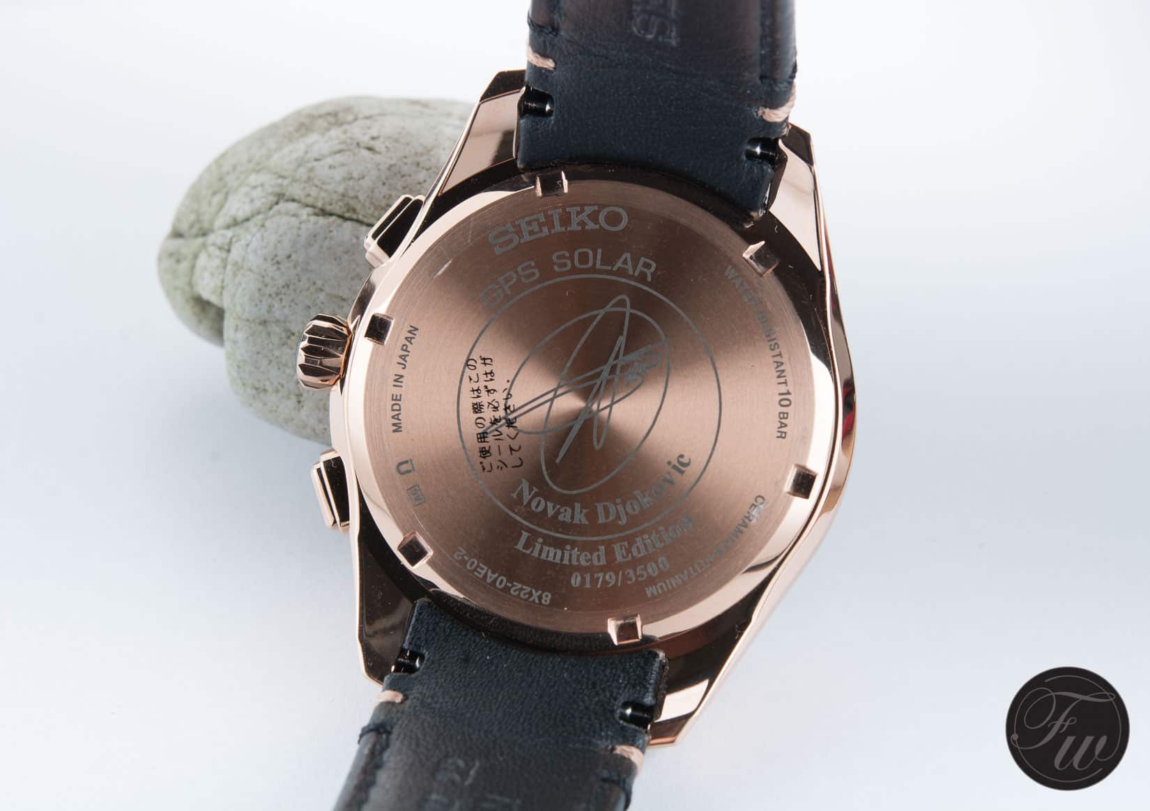 Seiko Astron GPS Solar World-Time. The Novak Djokovic Limited Edition