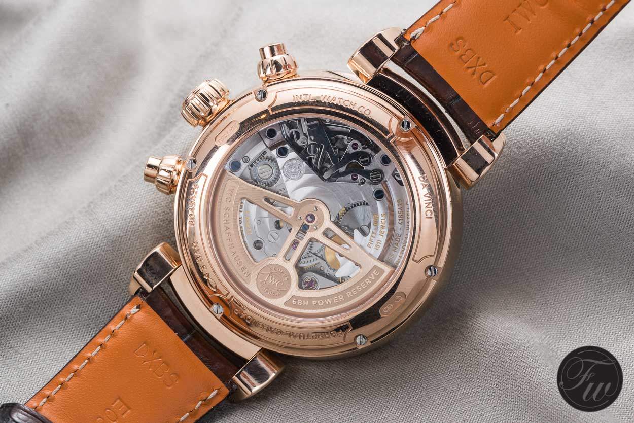 Calibre 89630 - IWC Da Vinci Perpetual Calendar Chronograph IW392101 IWC Da Vinci Perpetual Calendar Chronograph IW392101