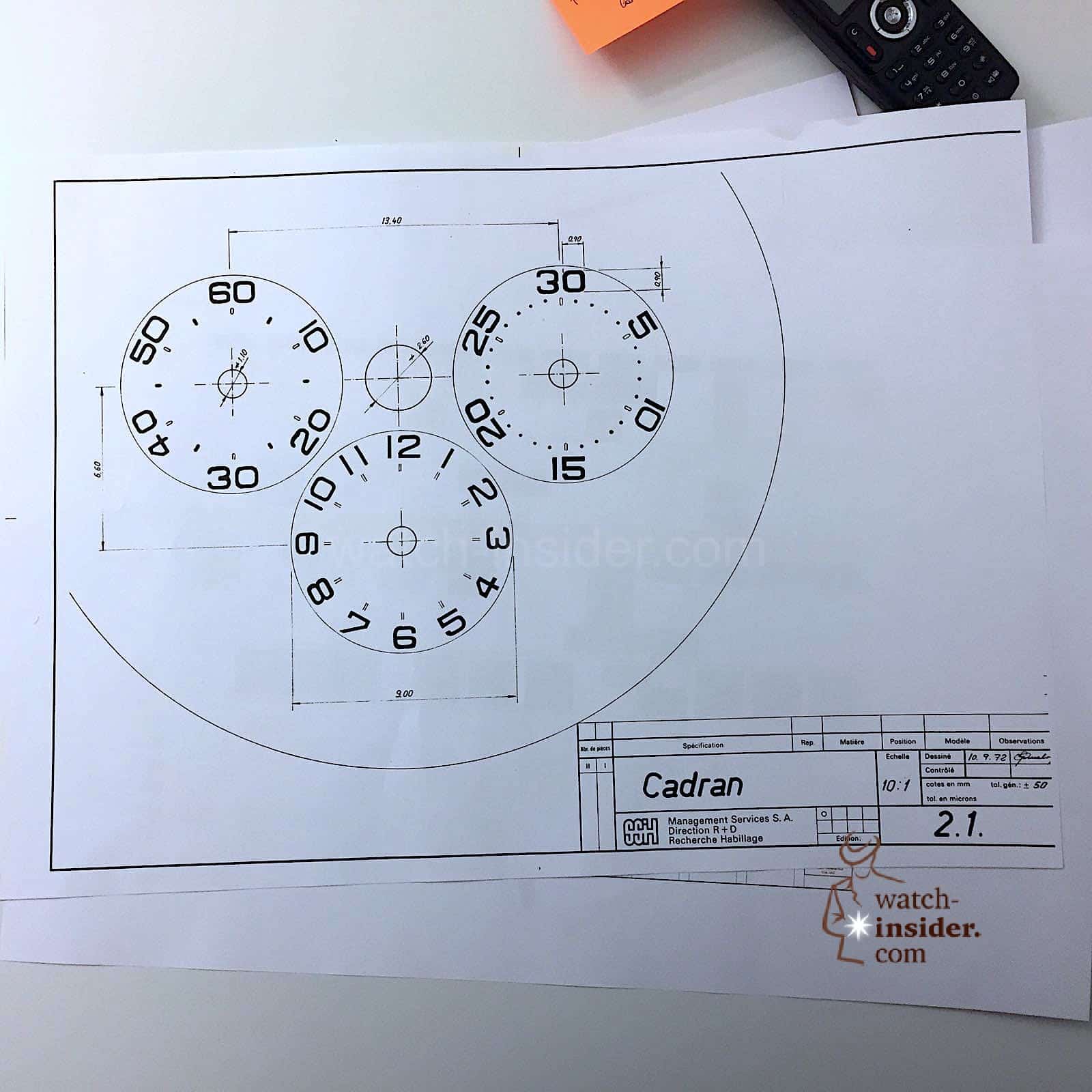 Speedmaster Radial Dials