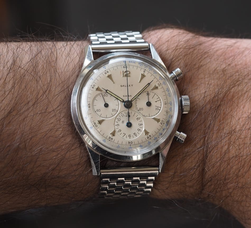 Gallet Multichron 12HR Torch Dial