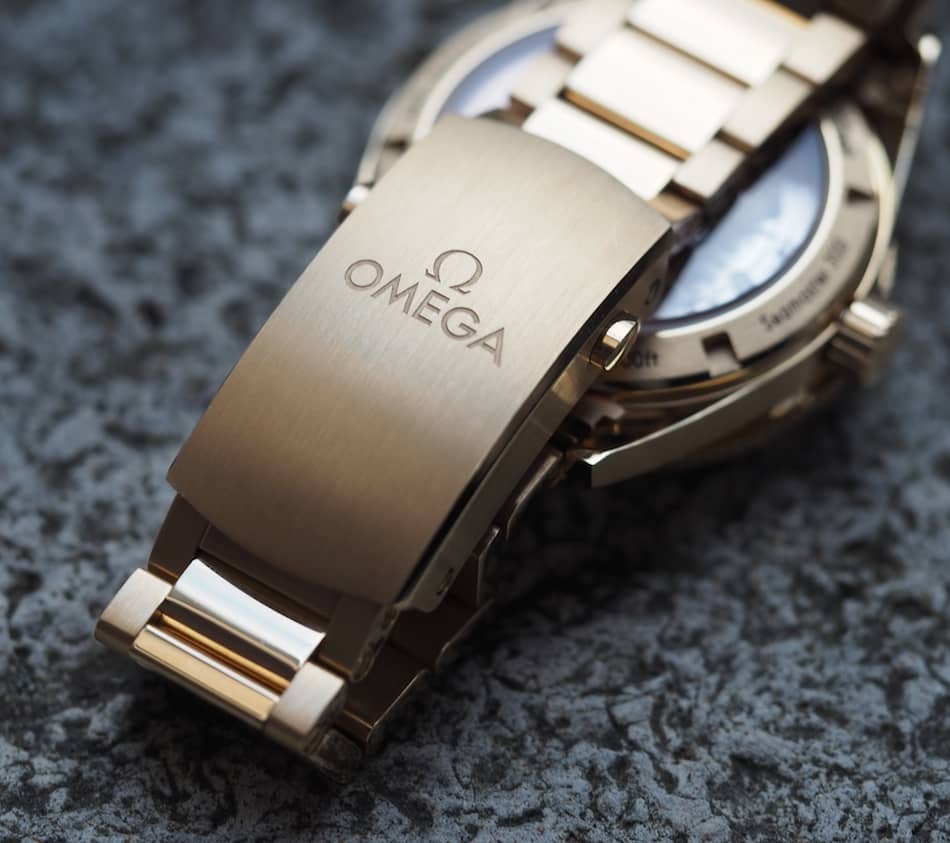 Gold Omega Seamaster 300