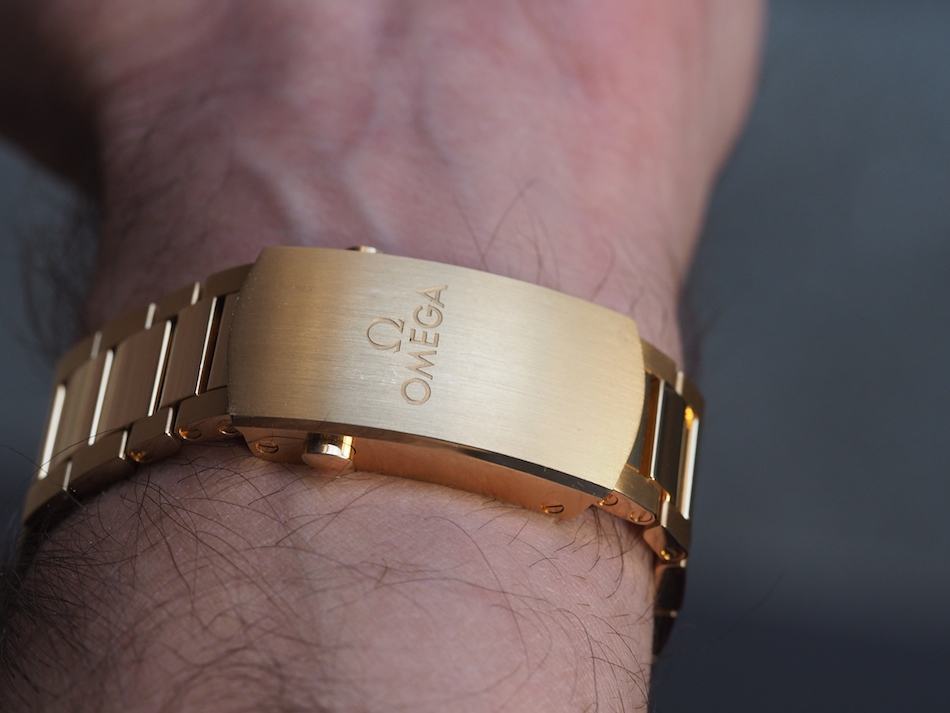 Gold Omega Seamaster 300