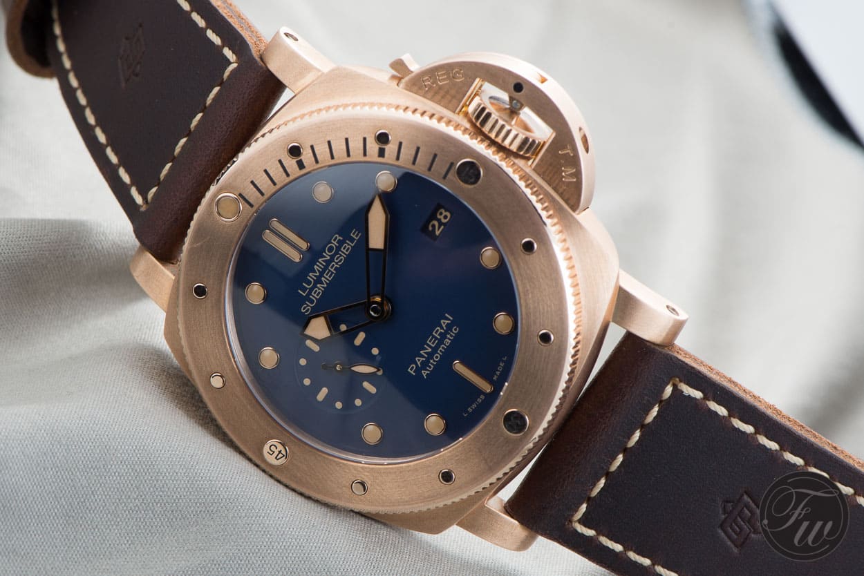 The Panerai PAM 671 Luminor Submersible 1950 3 Days Automatic Bronzo The Panerai PAM 671 Luminor Submersible 1950 3 Days Automatic Bronzo