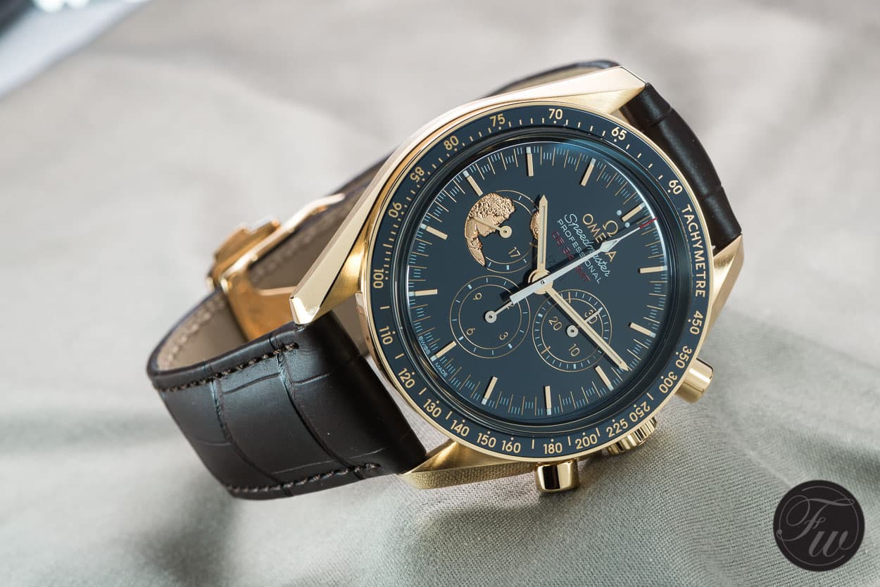 Top 5 Speedmaster models in gold
