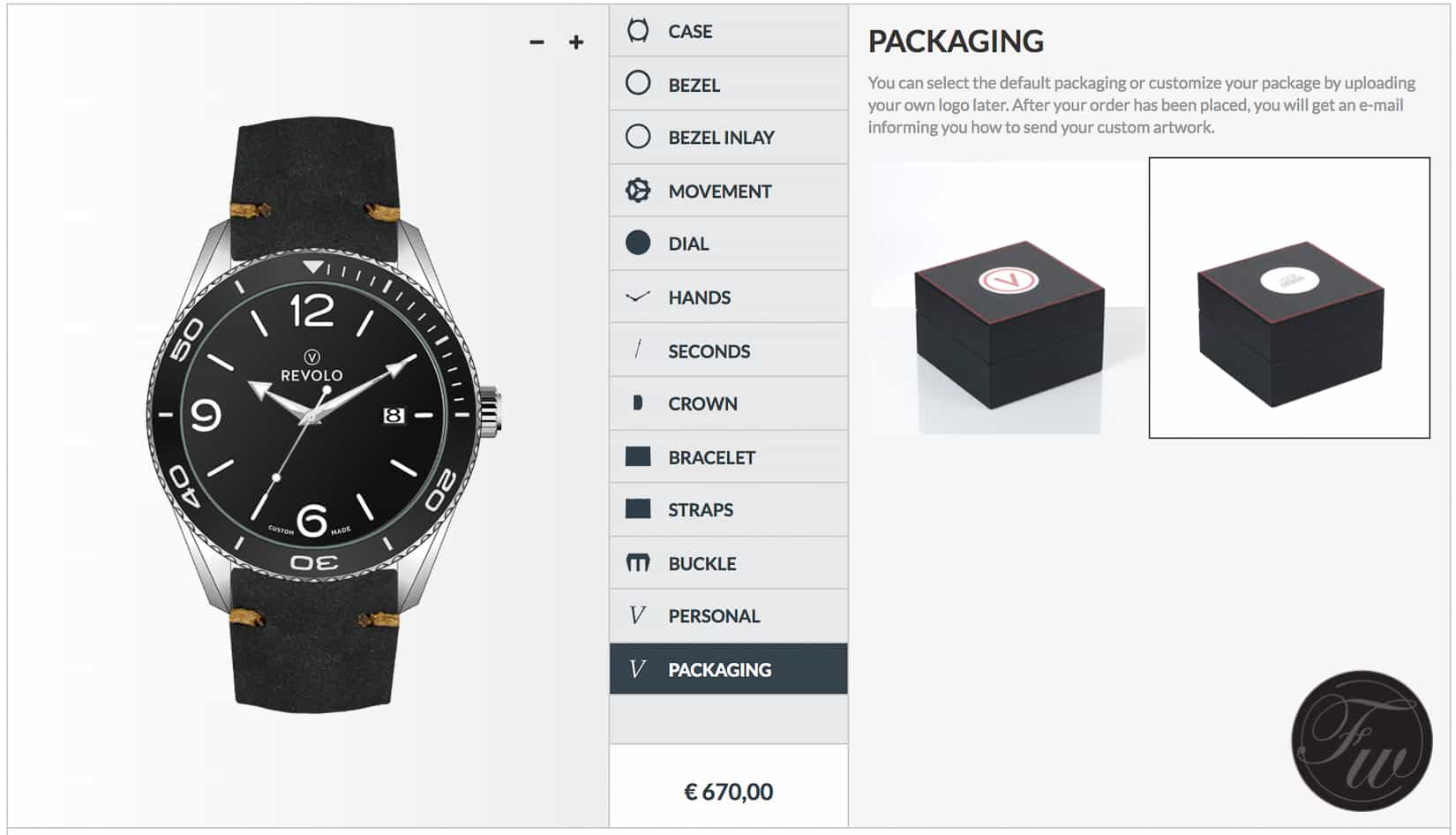 Revolo Customize Your Watch