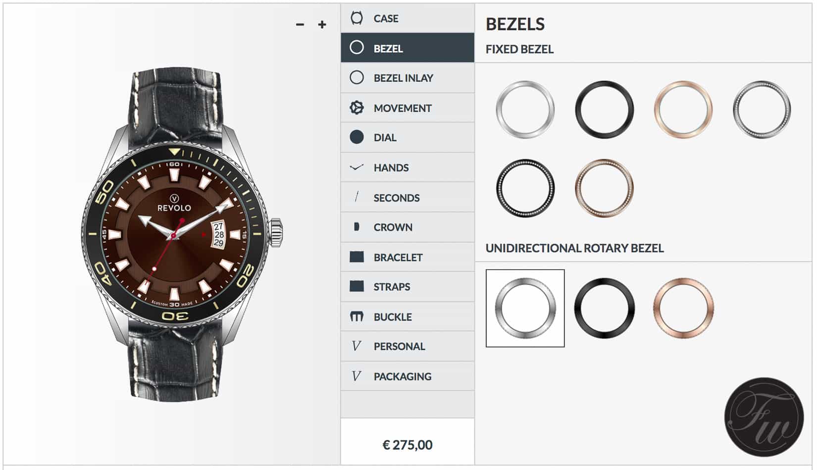 Revolo Customize Your Watch Revolo Customize Your Watch