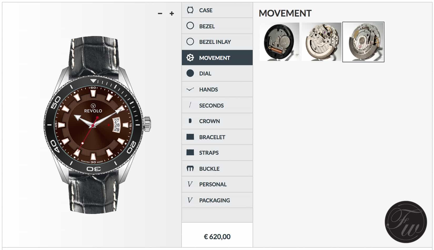 Revolo Customize Your Watch