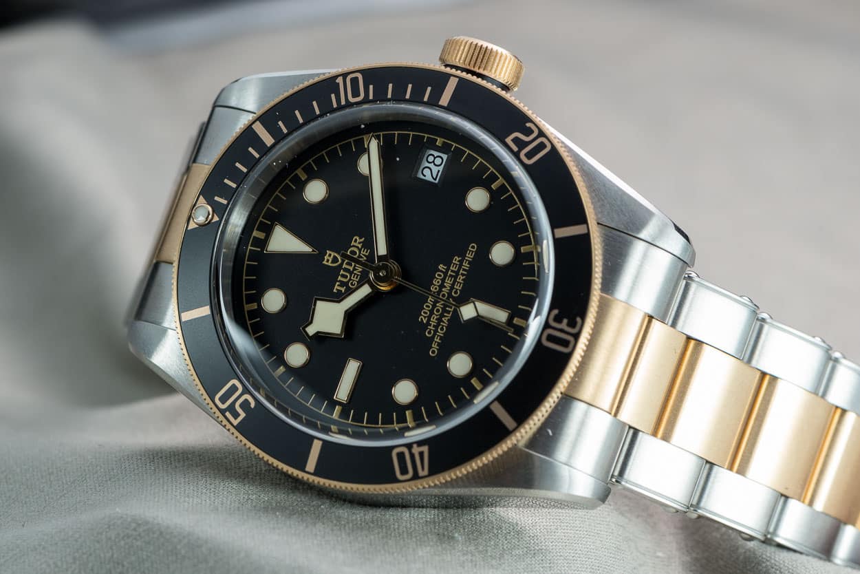 Tudor Heritage Black Bay Steel and Gold