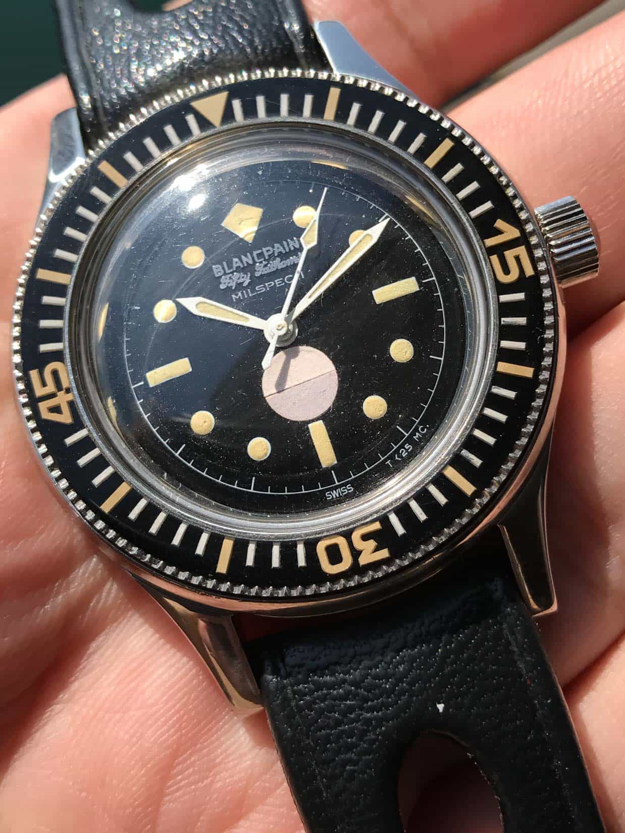 Blancpain Fifty Fathoms MILSPEC I retailed by Barakuda Blancpain Fifty Fathoms MILSPEC I retailed by Barakuda