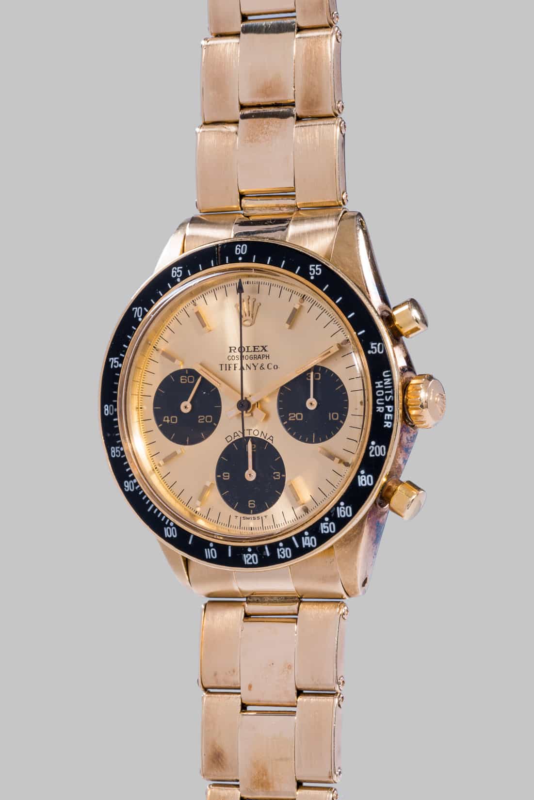 Rolex Daytona 6264 14K Gold, Tiffany & Co. May 2017 Geneva Auctions