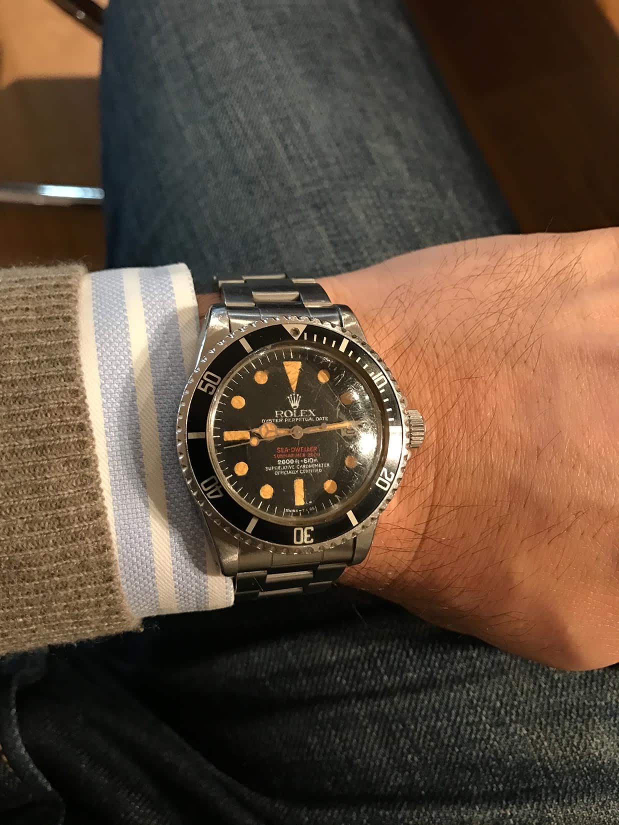 Lot 347 - Rolex ‘Double Red’ Sea Dweller Ref. 1665 – Janus IV