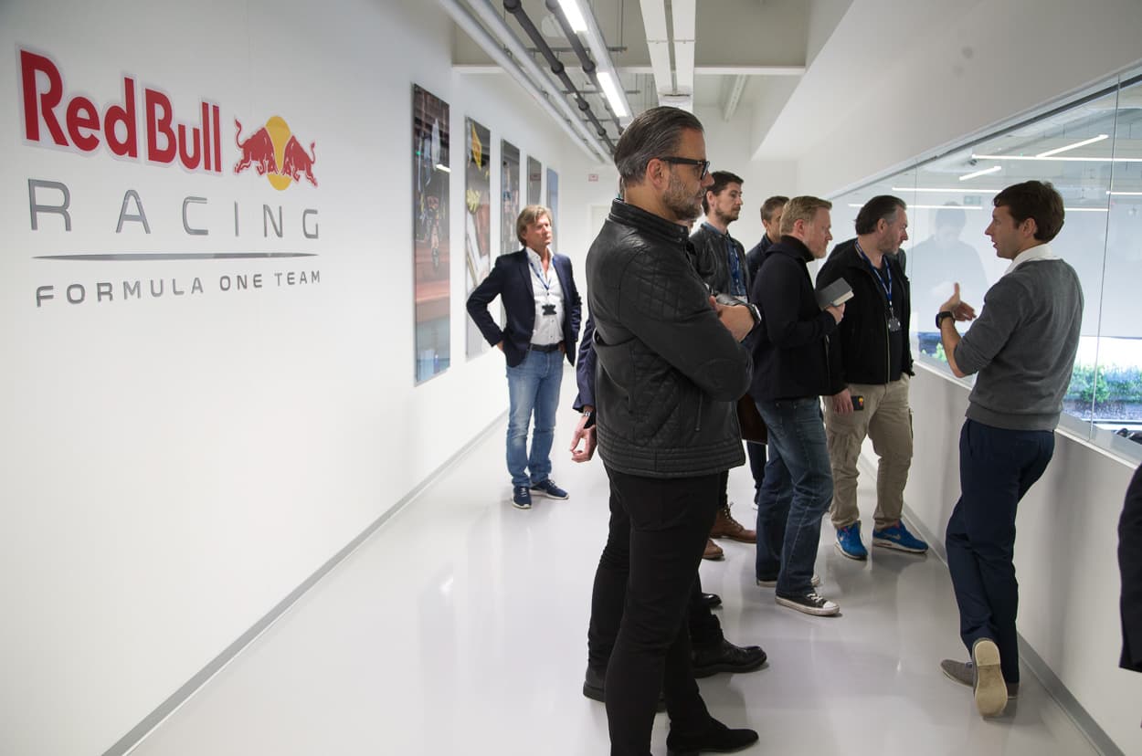 Red Bull Racing HQ with TAG Heuer