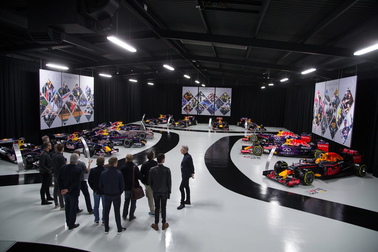 Red Bull Racing HQ Hall of Fame