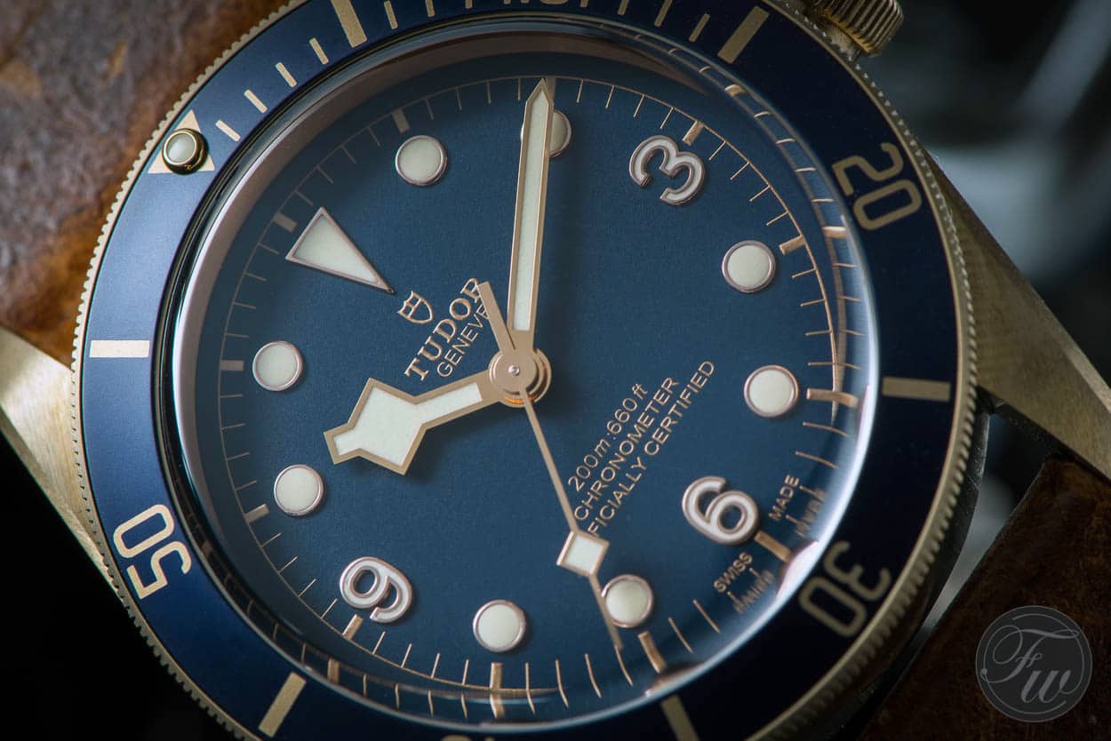 Tudor Heritage Black Bay Bronze Blue