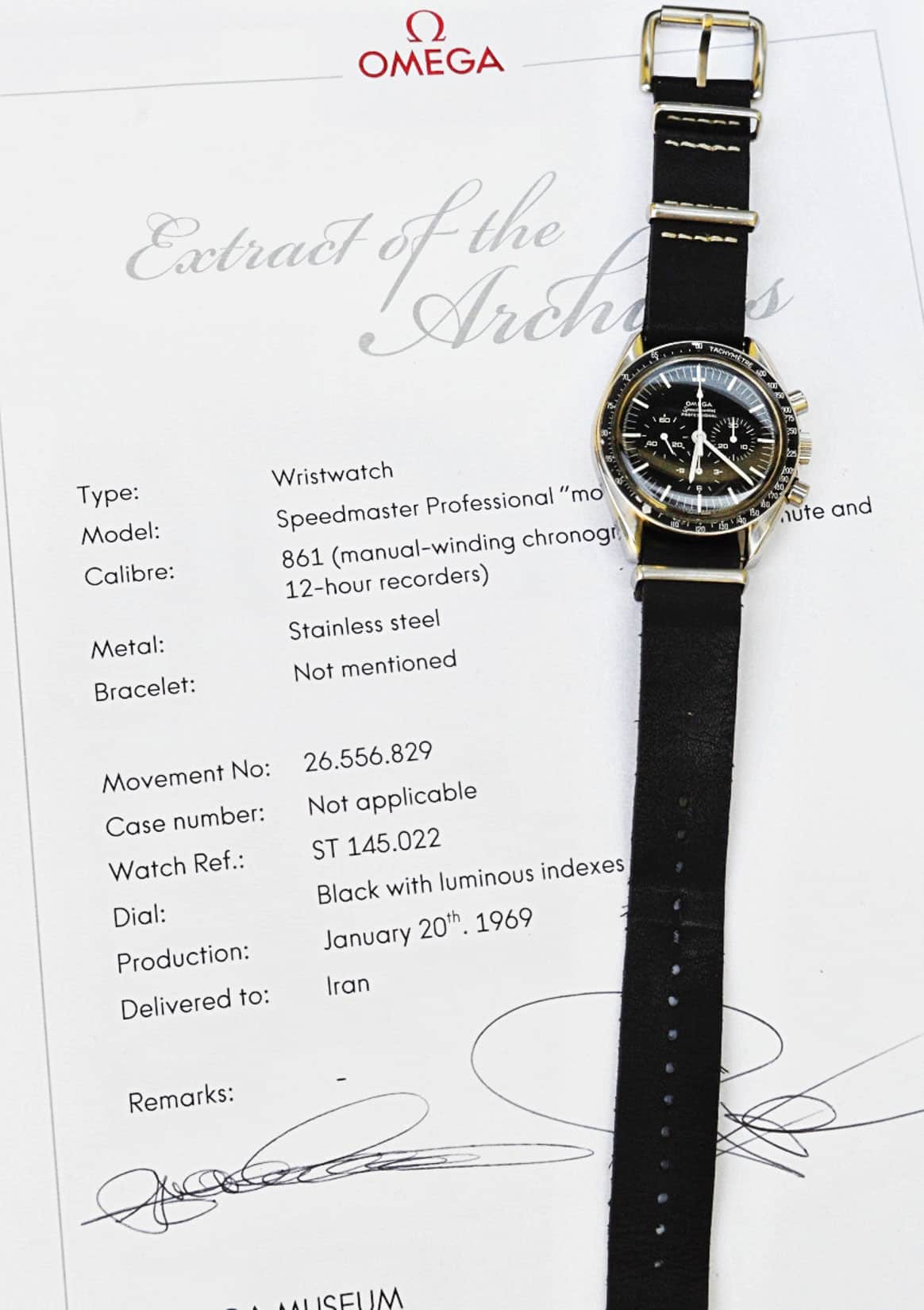 Omega Speedmaster Transitional 145.022-68