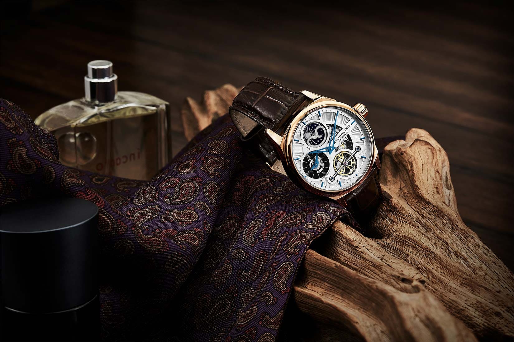 Stührling: 657 Series Dual Time Zone