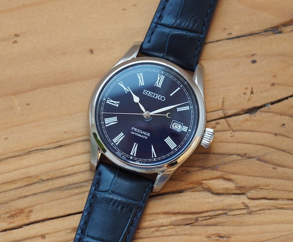 Seiko Presage Blue Enamel Limited Edition