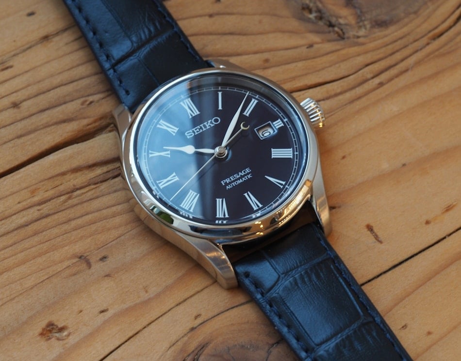 Seiko Presage Blue Enamel Limited Edition