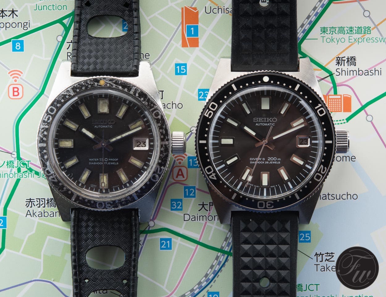 Seiko 62MAS and Seiko SLA017 Seiko 62MAS and Seiko SLA017
