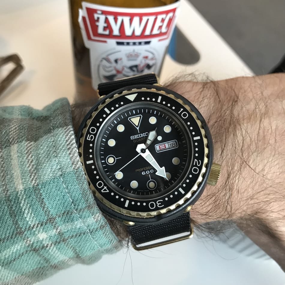 Seiko 7549 Golden Tuna