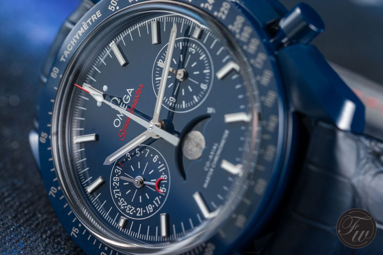 Blue side of the Moon