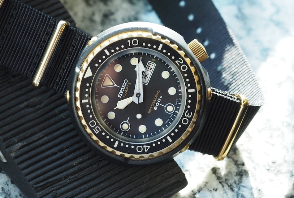 Seiko 7549 Golden Tuna