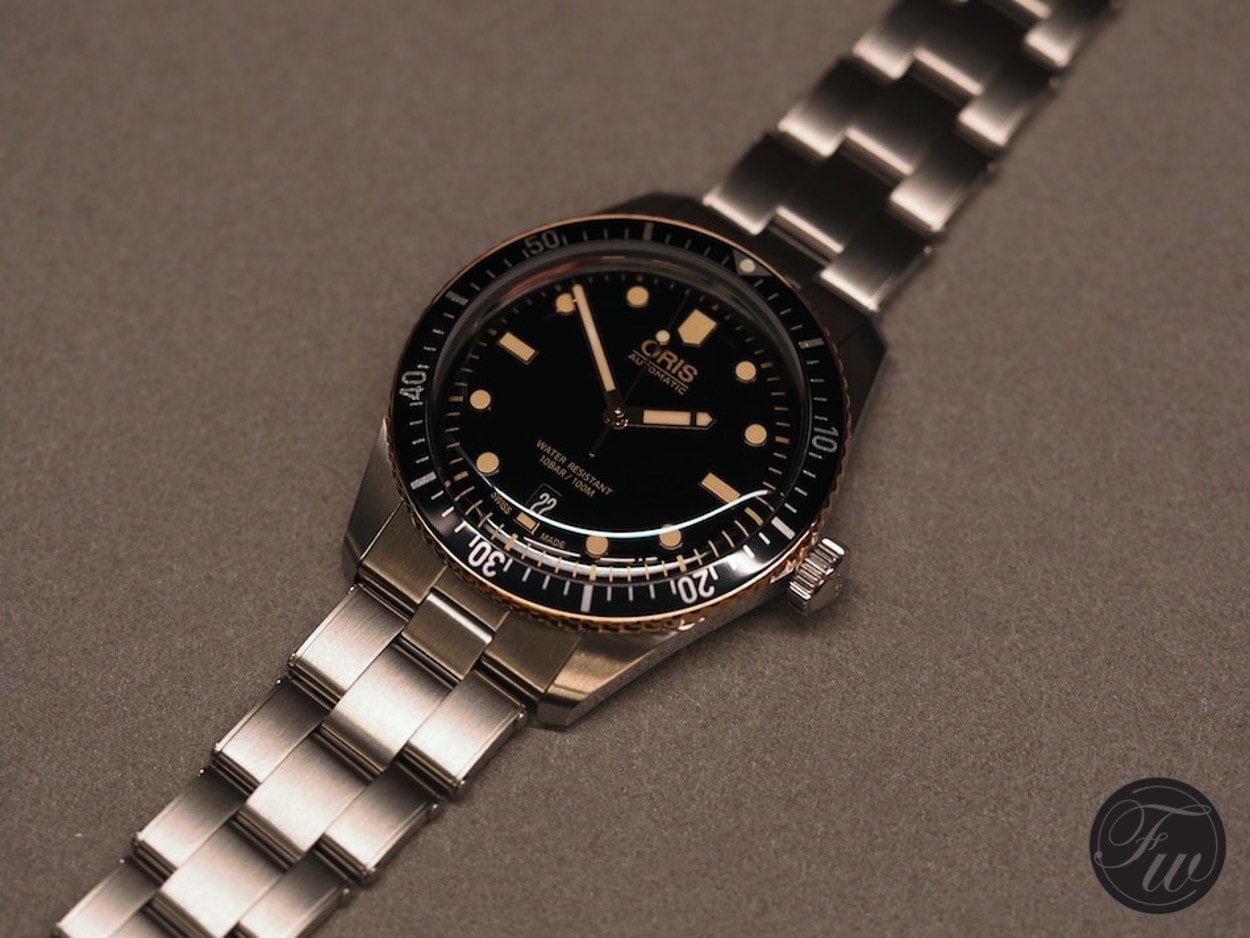 Oris Divers Sixty-Five Bronze Bezel