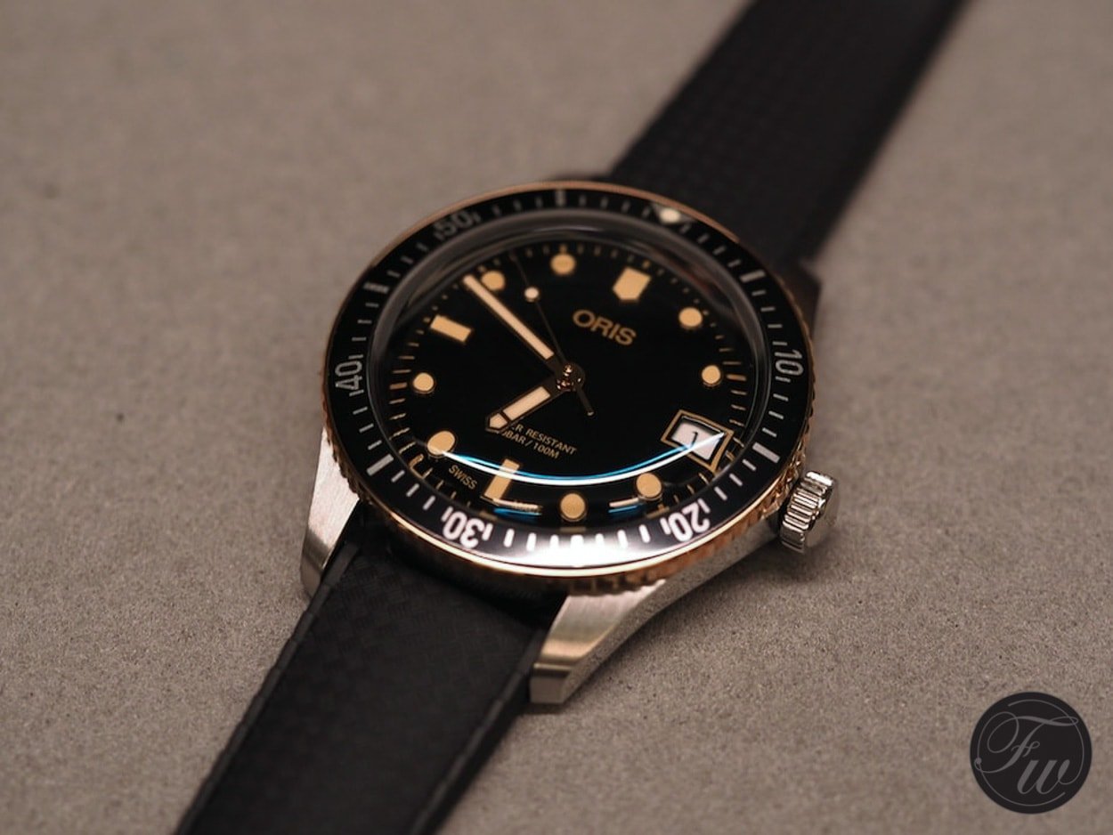 Oris Divers Sixty-Five Bronze Bezel