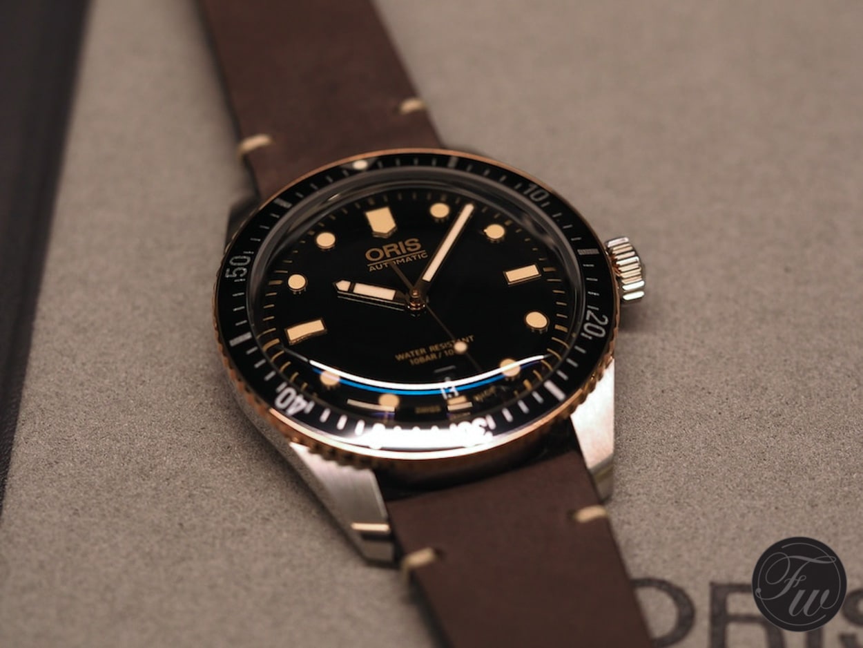 Oris Divers Sixty-Five Bronze Bezel