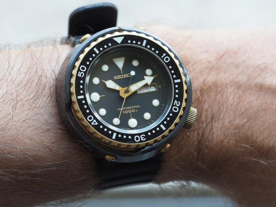 Seiko 7C46 Golden Tuna
