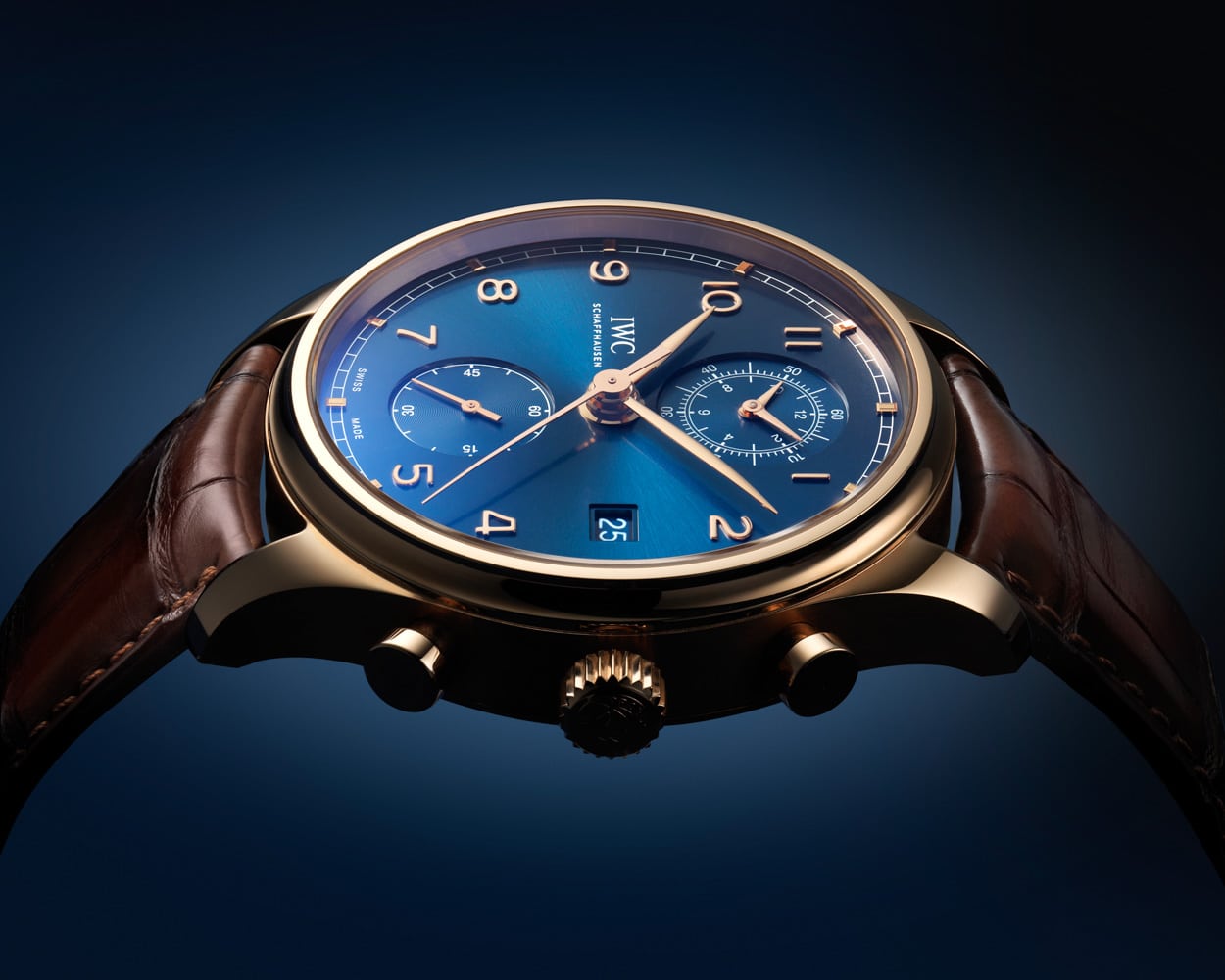 IWC Portugieser Chronograph Classic Bucherer Blue Editions IWC Portugieser Chronograph Classic Bucherer Blue Editions