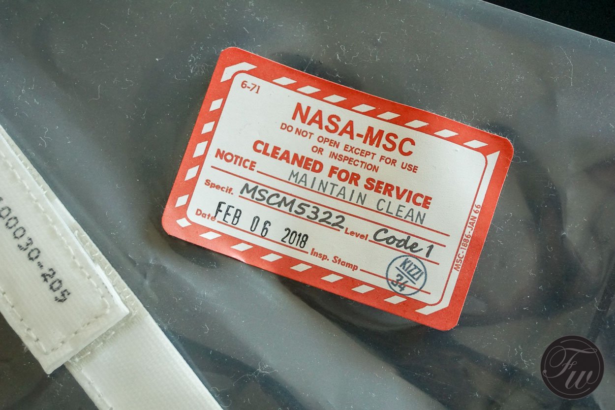 white Nasa watchband